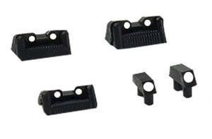 Kel-Tec P11155 P11 Sight Kit Black| White Front Sight White Rear Sight Kel-Tec P11155 P11 Sight Kit Black| White Front Sight White Rear Sight