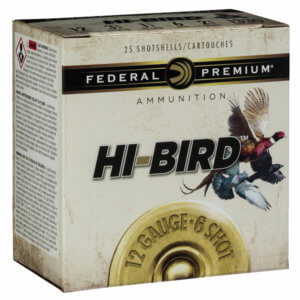 Federal HVF128 Premium Hi-Bird 12Gauge 2.75″ 1 1/8oz 8Shot 25rd Box Federal HVF128 Premium Hi-Bird 12Gauge 2.75″ 1 1/8oz 8Shot 25rd Box