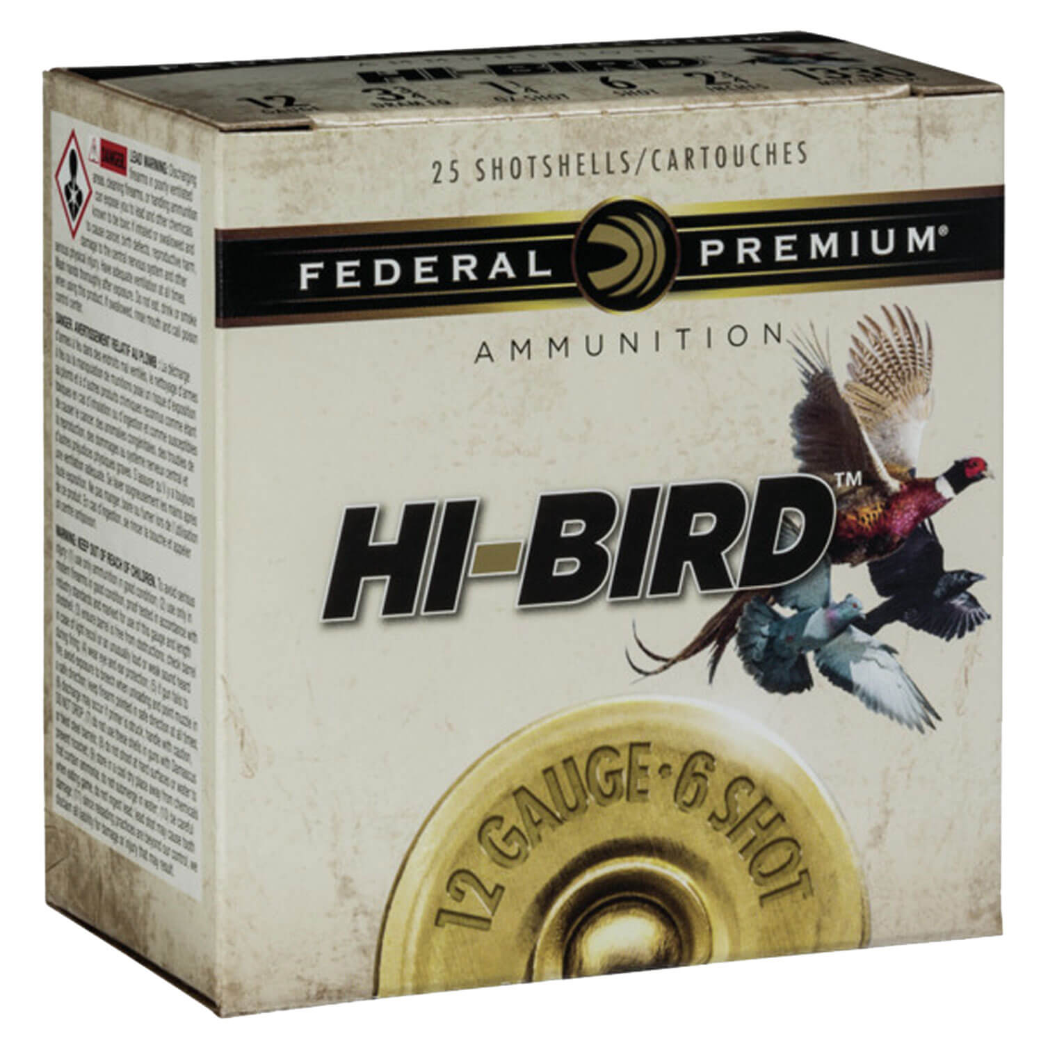 Federal HVF128 Premium Hi-Bird 12Gauge 2.75″ 1 1/8oz 8Shot 25rd Box Federal HVF128 Premium Hi-Bird 12Gauge 2.75″ 1 1/8oz 8Shot 25rd Box