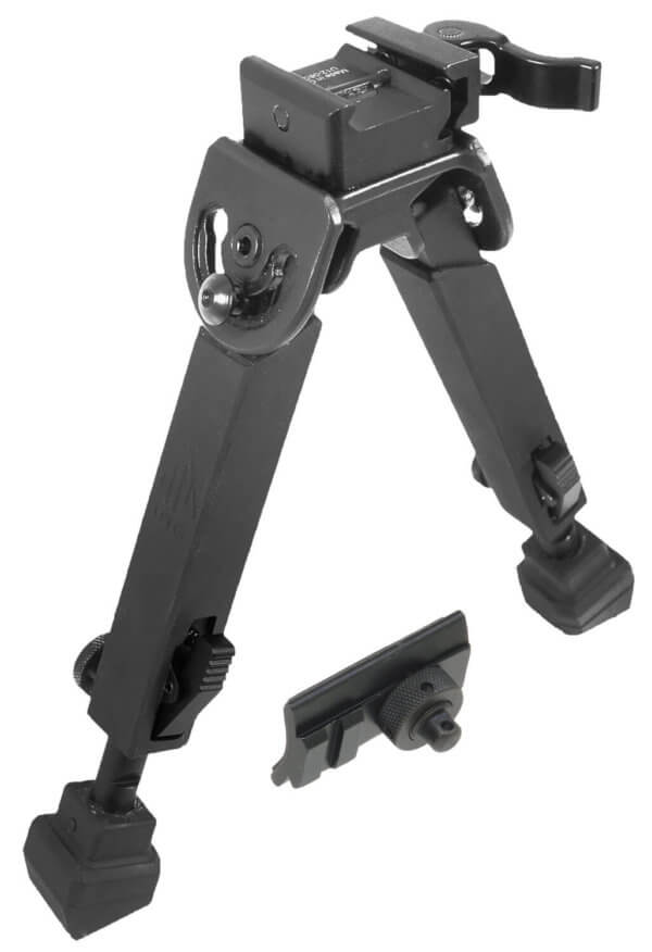 UTG TLBP20QA Armored QD Bipod Black 6-8.5″ Metal
