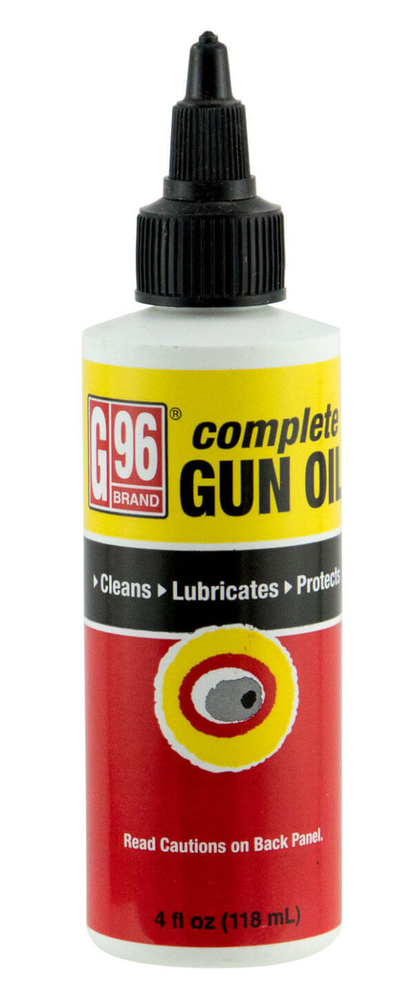 G96 1054 Gun Oil  Cleans  Lubricates  Prevents Rust & Corrosion 4 oz Squeeze Bottle