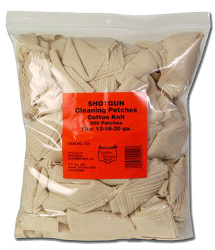 Southern Bloomer 124 Cleaning Patches Shotgun 12ga 16ga 20ga Cotton 500 Per Pack Southern Bloomer 124 Cleaning Patches Shotgun 12ga 16ga 20ga Cotton 500 Per Pack