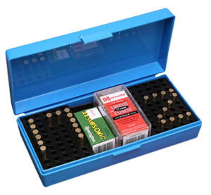 MTM Case-Gard SB20020 SB-200 Multi-Caliber Rimfire Rifles Blue Polypropylene 100-250rd MTM Case-Gard SB20020 SB-200 Multi-Caliber Rimfire Rifles Blue Polypropylene 100-250rd