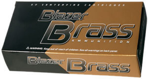 CCI 5204 Blazer Brass Handgun 38 Special 125 gr Full Metal Jacket (FMJ) 50rd Box CCI 5204 Blazer Brass Handgun 38 Special 125 gr Full Metal Jacket (FMJ) 50rd Box