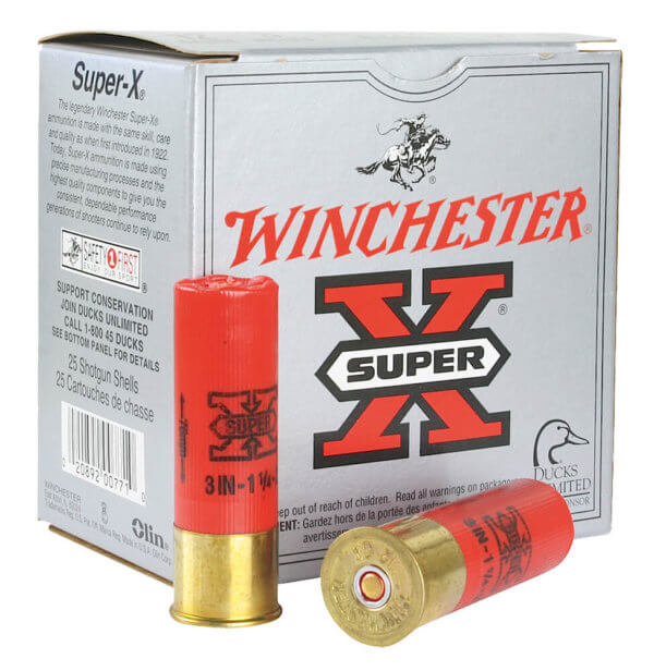 Winchester Ammo XSV1232 Drylok Super Steel Magnum 12 Gauge 3″ 1 1/4 oz 2 Shot 25rd Box
