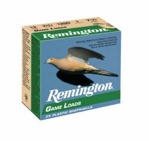 Remington Ammunition 20030 Game Load  12 Gauge 2.75″ 1 oz 7.5 Shot 25rd Box/ 10 Cs