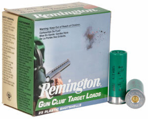 Remington Ammunition 20230 Gun Club  12 Gauge 2.75″ 1 1/8 oz 8 Shot 25rd Box/ 10 Cs