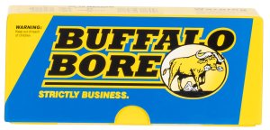 Buffalo Bore Ammunition 8B20 Lever Gun Strictly Business 45-70 Gov 405 gr Semi Jacketed Flat Point 20rd Box