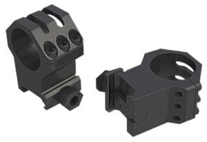 Weaver Mounts 99695 Picatinny Six-Hole 30mm Extra High Black Anodized Aluminum