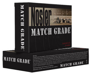 Nosler 60011 Match Grade 223 Rem 77 gr Custom Competition Hollow Point Boat-Tail (CCHPBT) 20rd Box