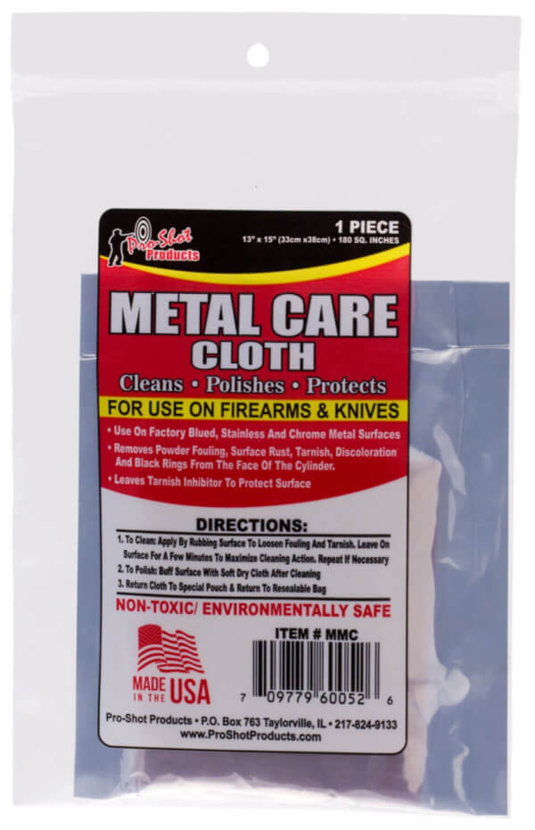 Pro-Shot MMC Metal Care Cleaning Cloth 9.80″ x 9.80″