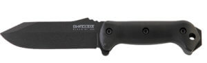 Ka-Bar BK10 Becker Crewman 5.50″ Fixed Clip Point Plain 1095 Cro-Van Blade Black Ultramid Handle