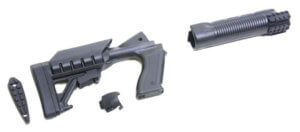 Archangel AA500 Tactical Pistol Grip Stock Black Synthetic 6 Position forMossberg 500 590