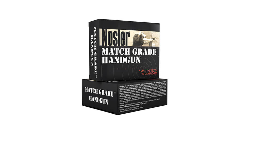 Nosler 51277 Assured Stopping Power Target 45 ACP 230 gr Jacketed Hollow Point (JHP) 20rd Box Nosler 51277 Assured Stopping Power Target 45 ACP 230 gr Jacketed Hollow Point (JHP) 20rd Box