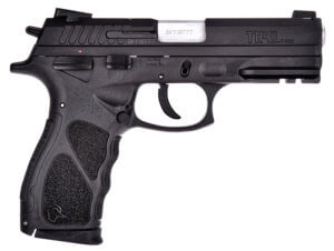Taurus 1TH40041 TH  Full Size 40 S&W 15+1 4.27″ Matte Stainless Steel Barrel  Matte Black Serrated Slide  Black Polymer Frame w/Picatinny Rail  Black Finger Grooved Polymer Grip Right Hand
