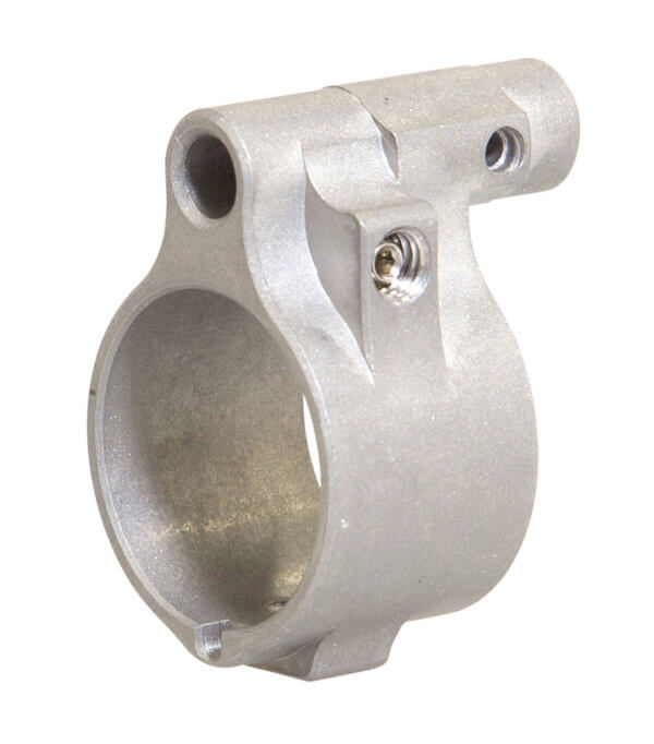Q LLC GBADJ Gas Block Gas Block Adjustable .750″ Silver Steel Q LLC GBADJ Gas Block Gas Block Adjustable .750″ Silver Steel