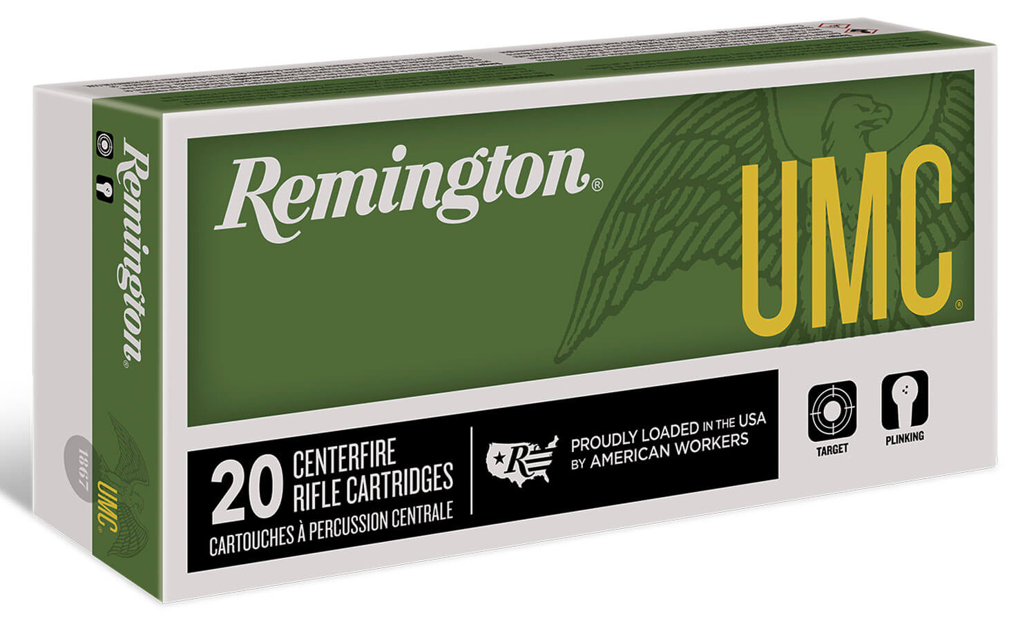 Remington Ammunition 23661 UMC Target 450 Bushmaster 260 gr Full Metal Jacket (FMJ) 20rd Box Remington Ammunition 23661 UMC Target 450 Bushmaster 260 gr Full Metal Jacket (FMJ) 20rd Box