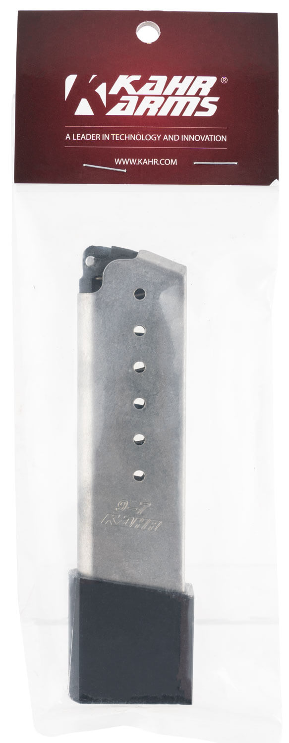 Kahr Arms K910 OEM Stainless Detachable w/ Grip Extension 10rd 9mm Luger for Kahr CW/KP/K/S Kahr Arms K910 OEM Stainless Detachable w/ Grip Extension 10rd 9mm Luger for Kahr CW/KP/K/S