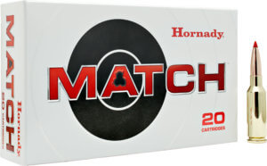 Hornady 81608 Match  6mmARC 108gr Extremely Low Drag Match 20rd Box