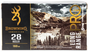 Browning Ammo B192500281 Long Range Pro 28Nosler 160gr Sierra MatchKing BTPT 20rd Box Browning Ammo B192500281 Long Range Pro 28Nosler 160gr Sierra MatchKing BTPT 20rd Box