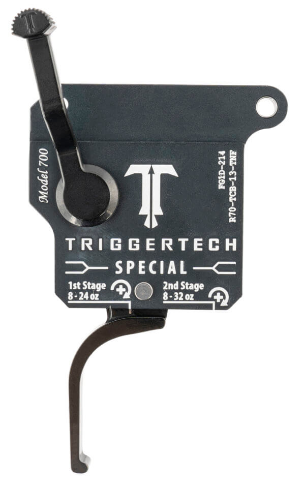 TriggerTech R70TCB13TNF Special Two-Stage Flat Trigger with 1-3.50 lbs Draw Weight & Matte Gray w/Black Parts Finish for Remington 700 Right TriggerTech R70TCB13TNF Special Two-Stage Flat Trigger with 1-3.50 lbs Draw Weight & Matte Gray w/Black Parts Finish for Remington 700 Right