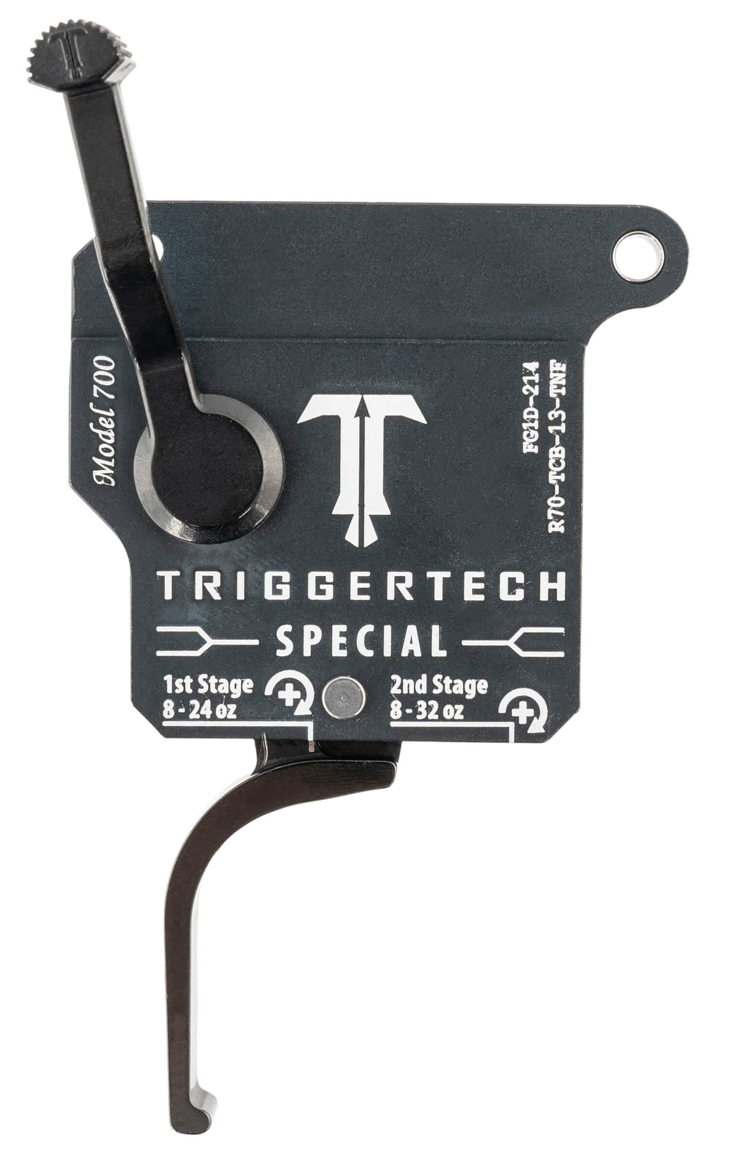TriggerTech R70TCB13TNF Special Two-Stage Flat Trigger with 1-3.50 lbs Draw Weight & Matte Gray w/Black Parts Finish for Remington 700 Right TriggerTech R70TCB13TNF Special Two-Stage Flat Trigger with 1-3.50 lbs Draw Weight & Matte Gray w/Black Parts Finish for Remington 700 Right