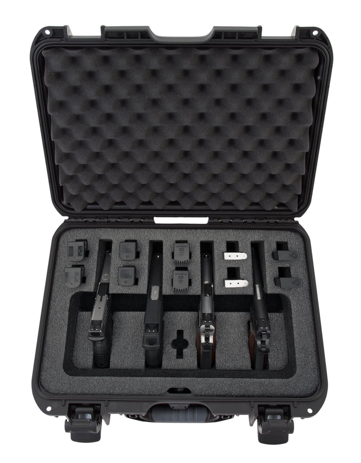 Nanuk 9254UP1 925 4 UP Pistol Case Waterproof Black Resin w/ Closed-Cell Foam Padding 17″ L x 11.80″ W x 6.40″ H Interior Dimensions Nanuk 9254UP1 925 4 UP Pistol Case Waterproof Black Resin w/ Closed-Cell Foam Padding 17″ L x 11.80″ W x 6.40″ H Interior Dimensions