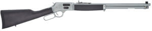 Henry H012GCAW Big Boy All Weather Side Gate 45 Colt (LC) Caliber with 10+1 Capacity  20″ Barrel  Satin Hard Chrome Metal Finish & Stained Hardwood Stock  Right Hand (Full Size)