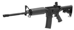 Colt Mfg CR6920 M4 Carbine 5.56x45mm NATO 30+1 16.10″ Barrel  Black Rec/Barrel  A2 Flash Hider  Black 4 Position Collapsible Stock  Black Polymer Grip
