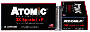 Atomic Ammunition 419 Pistol Precision Craft 38Special +P 148gr Lead Hollow Point 50rd Box Atomic Ammunition 419 Pistol Precision Craft 38Special +P 148gr Lead Hollow Point 50rd Box