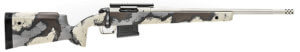 Springfield Armory BAW920308D Model 2020 Waypoint 308 Win/7.62x51mm  5+1 20″ Graphite Black Cerakote Fluted Barrel  Graphite Black Cerakote Picatinny Rail Stainless Steel Receiver  Ridgeline Camo Fixed Carbon Fiber Stock