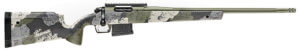 Springfield Armory BAW92265CMG Model 2020 Waypoint 6.5 Creedmoor 5+1 22″ Mil-Spec Green Cerakote Fluted Barrel  Mil-Spec Green Cerakote Picatinny Rail Stainless Steel Receiver  Evergreen Camo Hybrid Profile w/M-LOK Carbon Fiber Stock