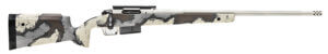 Springfield Armory BAW92465PRCD Model 2020 Waypoint 6.5 PRC 3+1 24″ Graphite Black Cerakote Fluted Barrel & Picatinny Rail Stainless Steel Receiver  Ridgeline Camo Fixed Carbon Fiber Stock