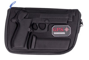 GPS Bags 909PC Custom Molded w/ Lockable Zippers Internal Mag Holder & Black Finish for Beretta 92/96 & Taurus PT92 GPS Bags 909PC Custom Molded w/ Lockable Zippers Internal Mag Holder & Black Finish for Beretta 92/96 & Taurus PT92