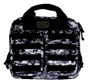 GPS Bags T1413PCG Tactical Double +2 Gray Digital 1000D Nylon Teflon Coating with Visual ID Storage System Lockable YKK Zippers MOLLE Webbing & Ammo Storage Pockets Holds UP To 4 Handguns GPS Bags T1413PCG Tactical Double +2 Gray Digital 1000D Nylon Teflon Coating with Visual ID Storage System Lockable YKK Zippers MOLLE Webbing & Ammo Storage Pockets Holds UP To 4 Handguns