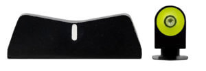 XS Sights GL0011P3Y DXT2 Big Dot Night Sights fits Glock Black | Green Tritium Yellow Outline Front Sight White Stripe Rear Sight XS Sights GL0011P3Y DXT2 Big Dot Night Sights fits Glock Black | Green Tritium Yellow Outline Front Sight White Stripe Rear Sight