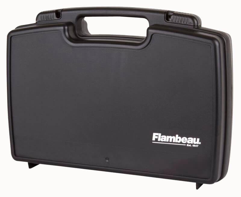 Flambeau 6455SC Safe Shot Pistol Pack Case Black Polymer Holds 2 Pistols Flambeau 6455SC Safe Shot Pistol Pack Case Black Polymer Holds 2 Pistols
