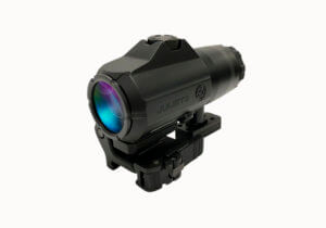 Sig Sauer Electro-Optics SOJ3M001 Juliet3-Micro Magnifier Black 3x 22 mm 90 Degree Push Button Flip-to-side Mount