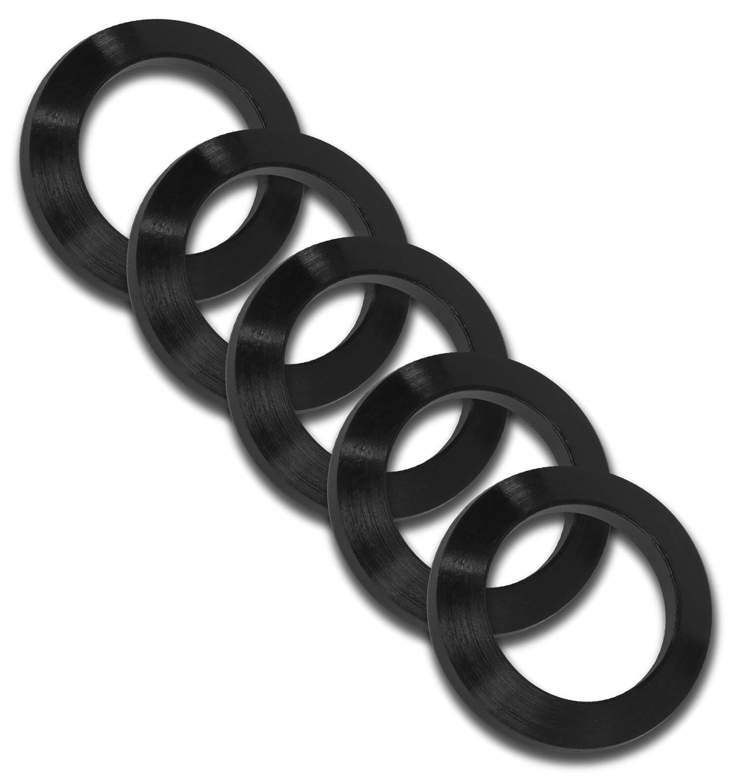GrovTec US Inc GTHM320 Crush Washer 308 Cal Black Nitride Steel 5/8″-24 tpi Rifle 5 Per Pack GrovTec US Inc GTHM320 Crush Washer 308 Cal Black Nitride Steel 5/8″-24 tpi Rifle 5 Per Pack
