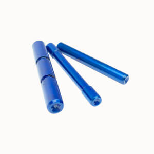 Cross Armory CRGPSBL 3 Pin Set Dimpled Compatible w/Glock Gen1-3 Blue Steel Cross Armory CRGPSBL 3 Pin Set Dimpled Compatible w/Glock Gen1-3 Blue Steel
