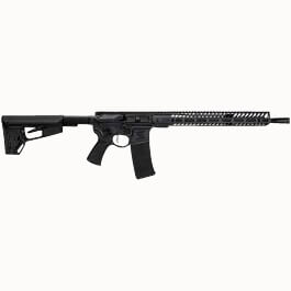 Seekins Precision 0011300073 NX15 223 Wylde Caliber with 16″ Barrel 30+1 Capacity Black Oxide Metal Finish Black 6 Position Collapsible Carbine Stock & Polymer Grip Ambidextrous Hand