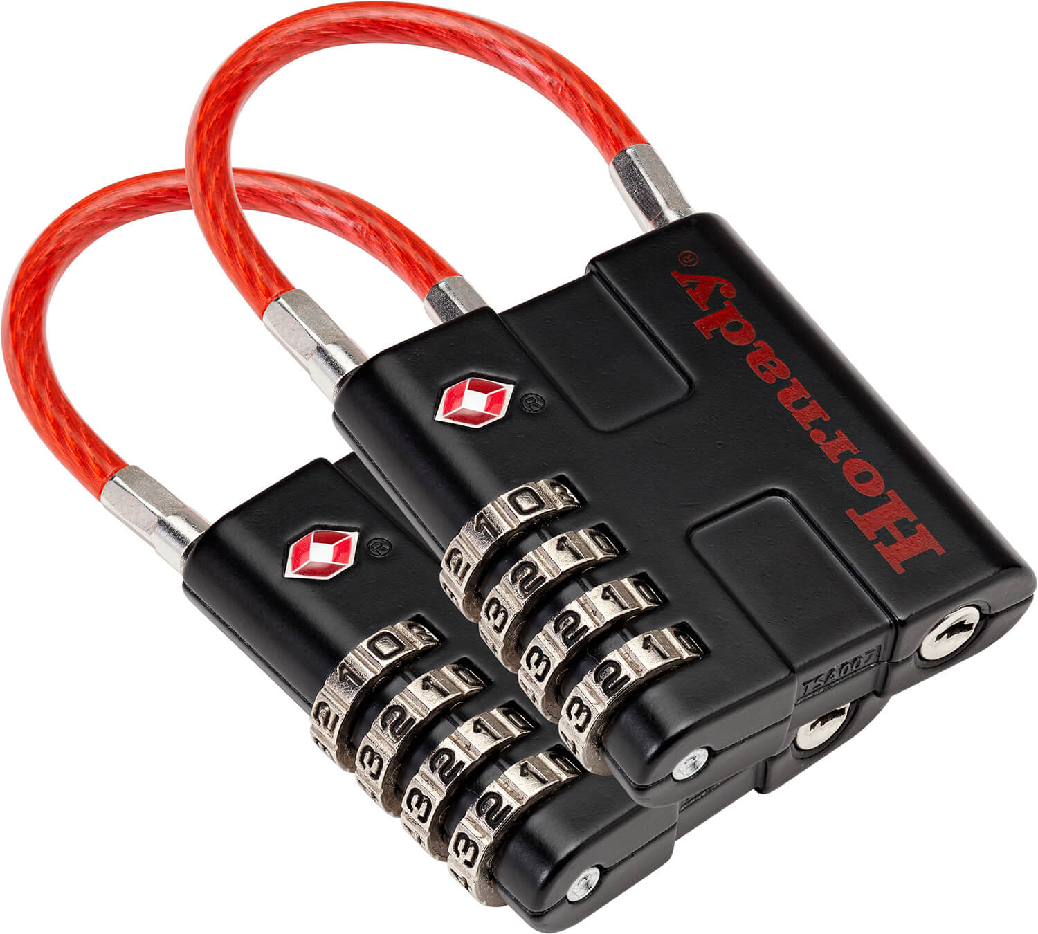 Hornady 96022 Rapid Safe TSA Lock Open With Combination Black/Red 2 Per Pkg Hornady 96022 Rapid Safe TSA Lock Open With Combination Black/Red 2 Per Pkg