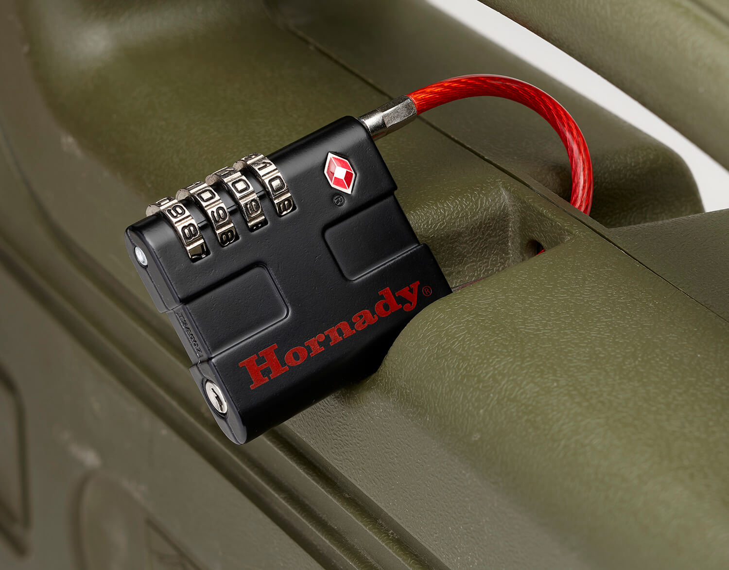 Hornady 96022 Rapid Safe TSA Lock Open With Combination Black/Red 2 Per Pkg Hornady 96022 Rapid Safe TSA Lock Open With Combination Black/Red 2 Per Pkg