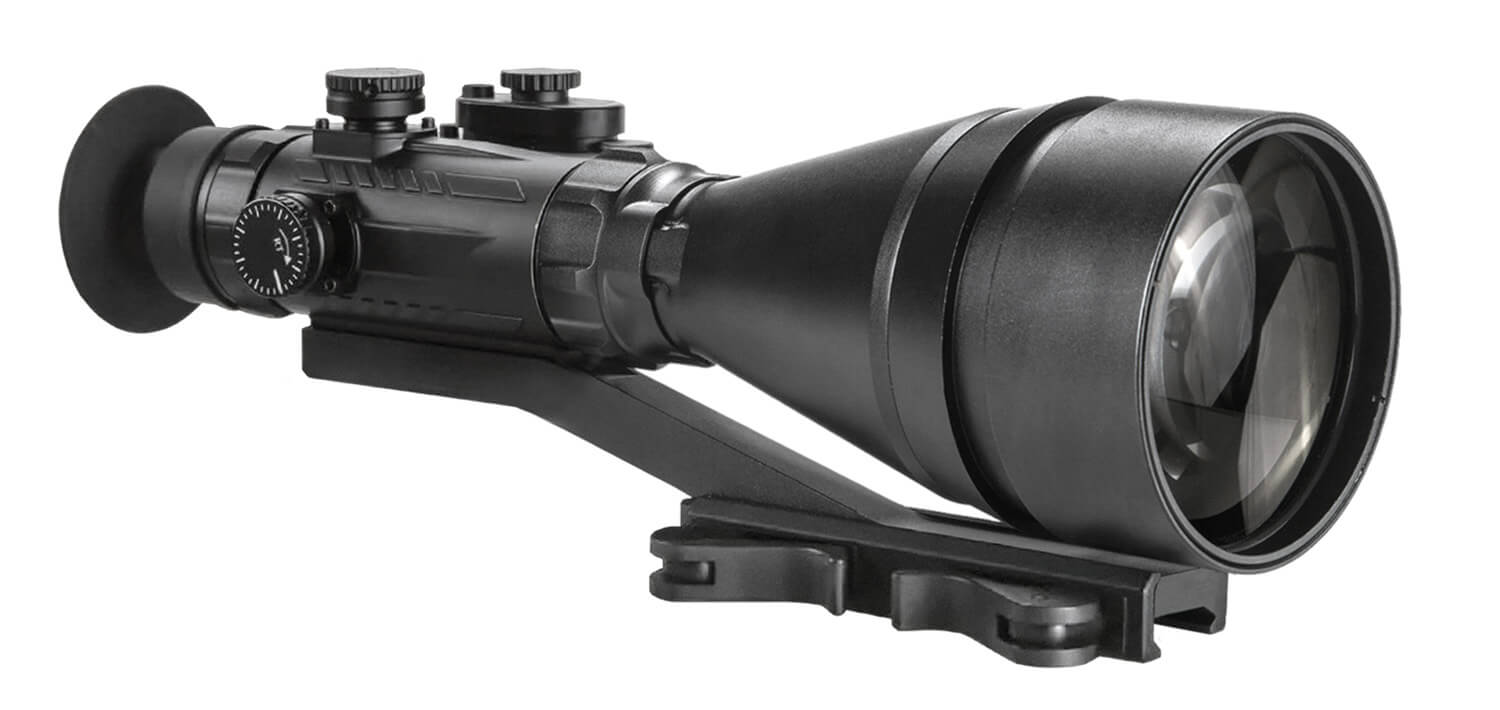 AGM Global Vision 15WP6623483111 Wolverine Pro-6 3AL1 Night Vision Riflescope Matte Black 6x100mm Gen 3 Auto Gated Level 1 Illuminated Red Chevron w/Ballistic Drop Reticle (Adjustable Projected Reticle) AGM Global Vision 15WP6623483111 Wolverine Pro-6 3AL1 Night Vision Riflescope Matte Black 6x100mm Gen 3 Auto Gated Level 1 Illuminated Red Chevron w/Ballistic Drop Reticle (Adjustable Projected Reticle)