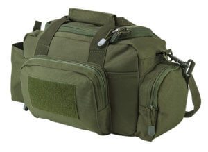 NcStar CVSRB2985G VISM Range Bag with Small Size  Side Pockets  PALs Webbing  Carry Handles  Pockets & Green Finish