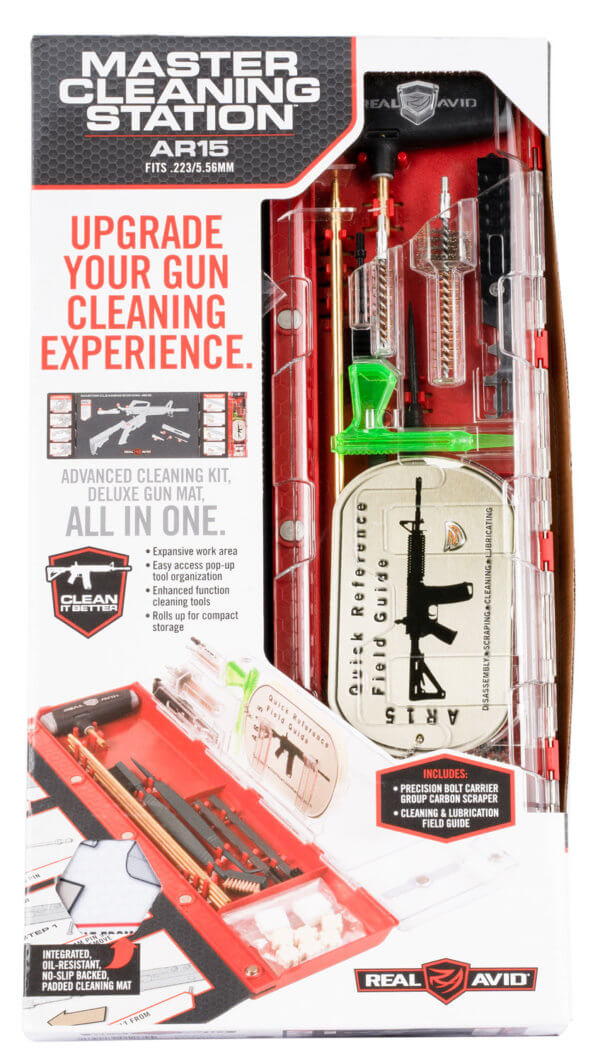 Real Avid AVMCSAR Master Cleaning Station AR15 223 Rem5.56x45mm NATO Rifle