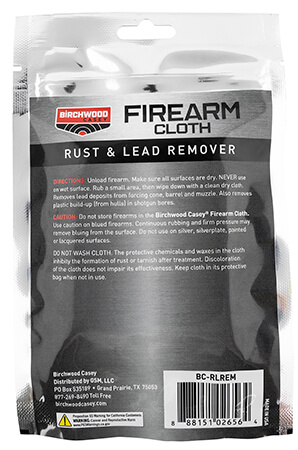 Birchwood Casey RLREM Rust & Lead Remover Treated Tan Cloth 11″ x 14″ Birchwood Casey RLREM Rust & Lead Remover Treated Tan Cloth 11″ x 14″