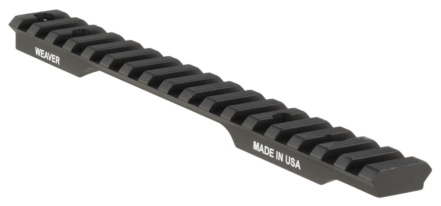Weaver Mounts 99466 Multi-Slot Base Extended Black Aluminum Fits Savage 10 Short Action Weaver Mounts 99466 Multi-Slot Base Extended Black Aluminum Fits Savage 10 Short Action