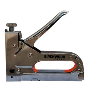Birchwood Casey STPLR Target Stapler  Red/Silver Metal