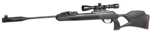 Gamo 6110038654 Swarm Magnum 10X Gen 3  Gas Piston 177 10 Shot  Black Steel Barrel  Black Receiver  Black All Weather Lightweight Thumbhole Stock  Scope 3-9x40mm